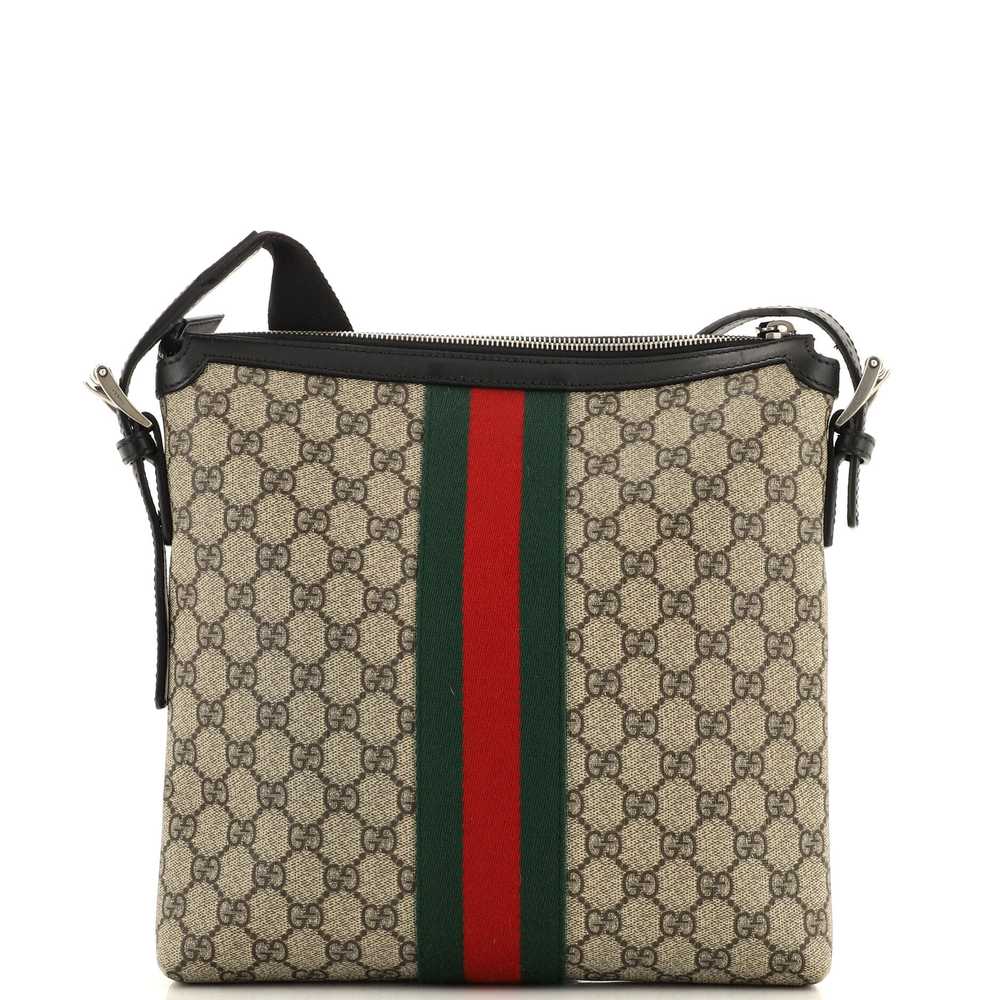 GUCCI Web Messenger Bag GG Coated Canvas Medium - image 3