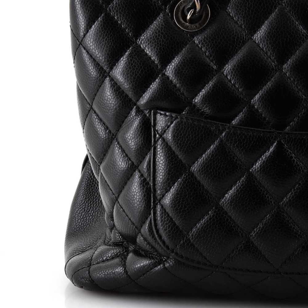 CHANEL City Shopping Tote Quilted Caviar Small - image 8