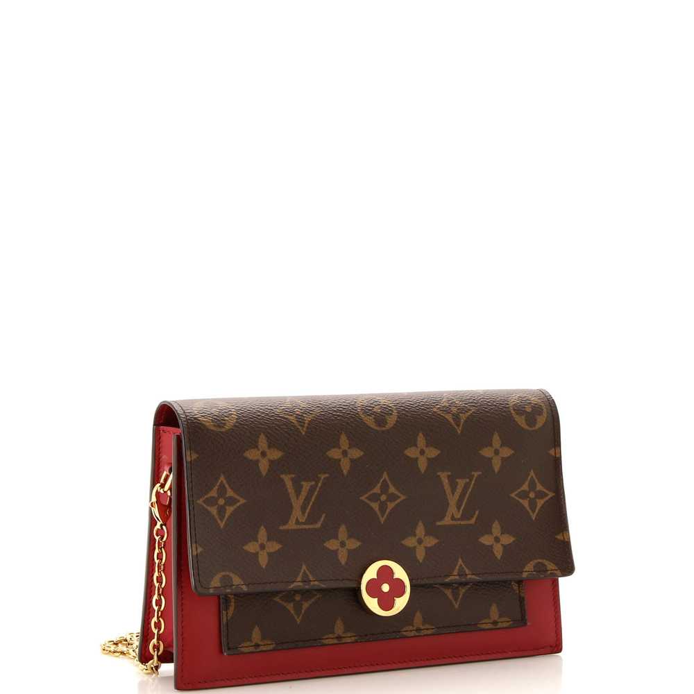 Louis Vuitton Flore Chain Wallet Monogram Canvas - image 2