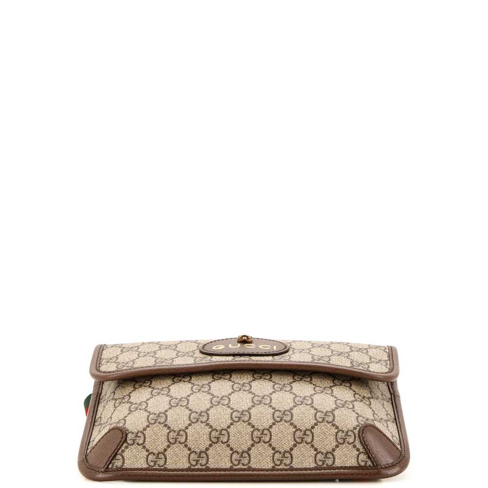 GUCCI Neo Vintage Flap Belt Bag GG Coated Canvas - image 4