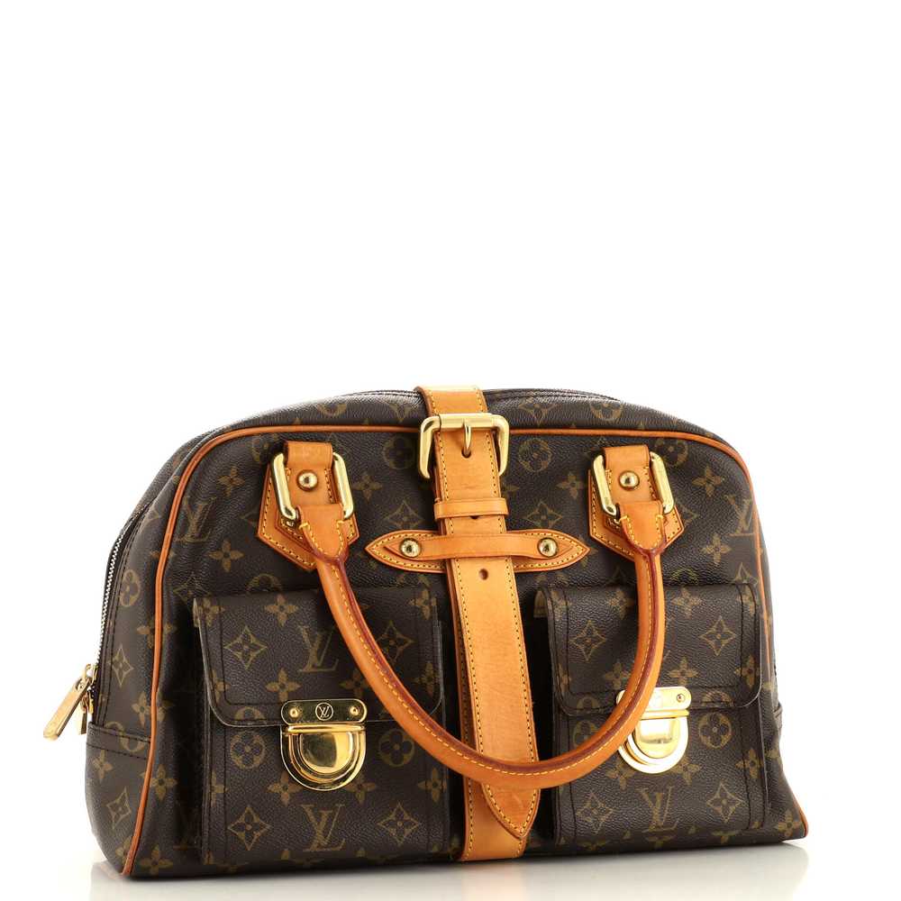 Louis Vuitton Manhattan Handbag Monogram Canvas GM - image 2