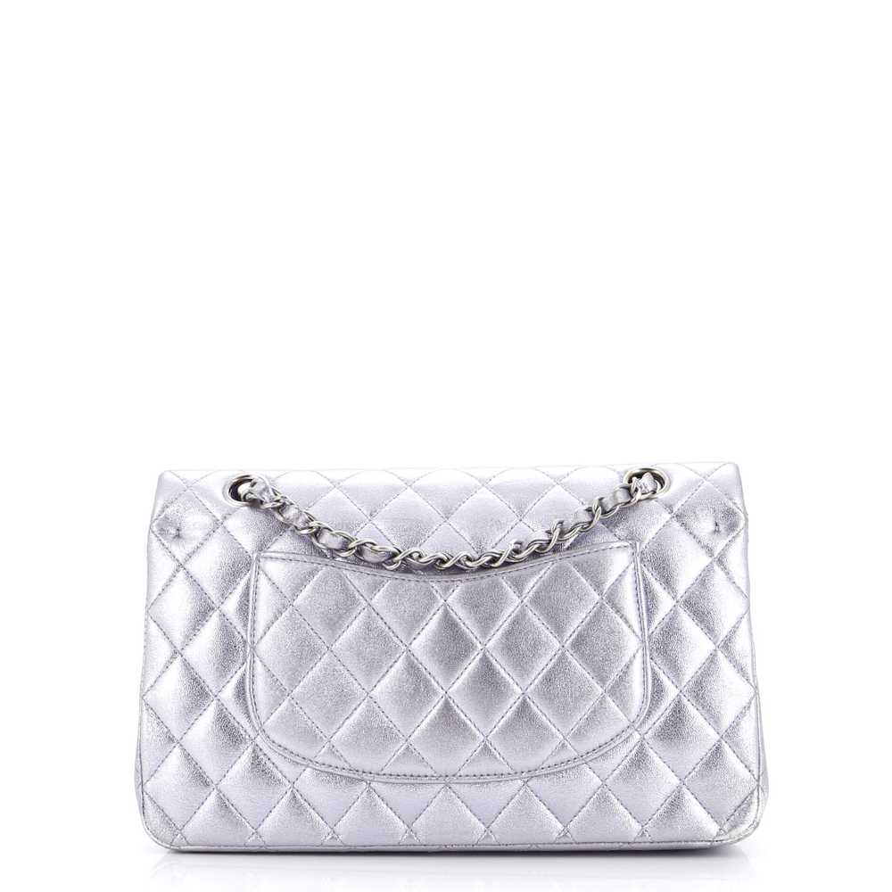 CHANEL Classic Double Flap Bag Quilted Iridescent… - image 4