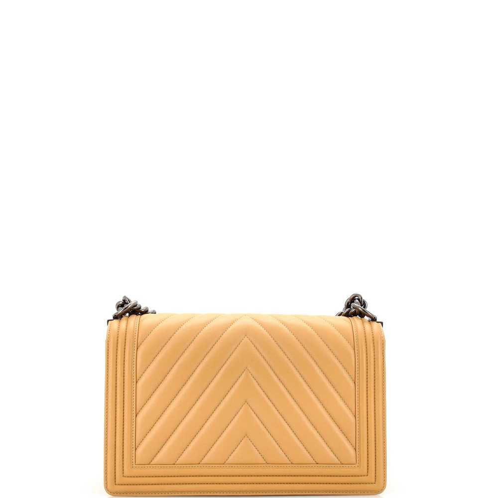 CHANEL Boy Flap Bag Chevron Lambskin New Medium - image 4