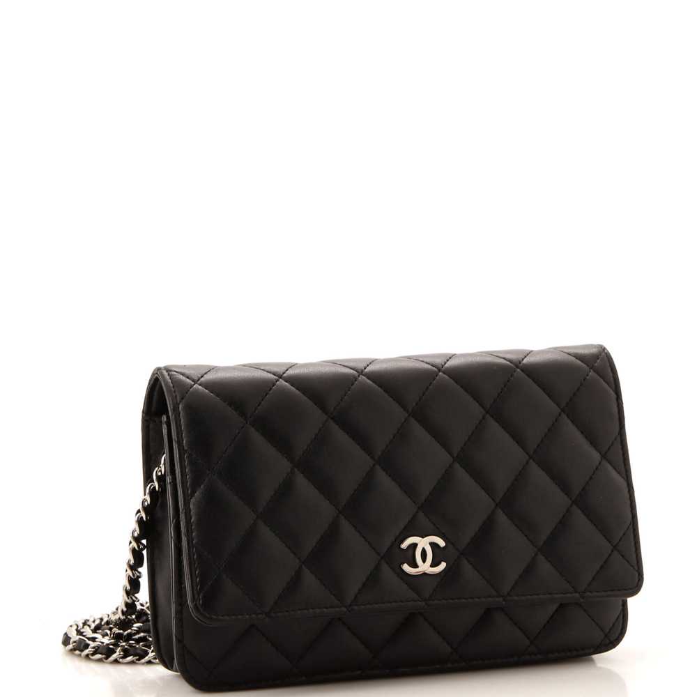 CHANEL Wallet on Chain Quilted Lambskin - image 3