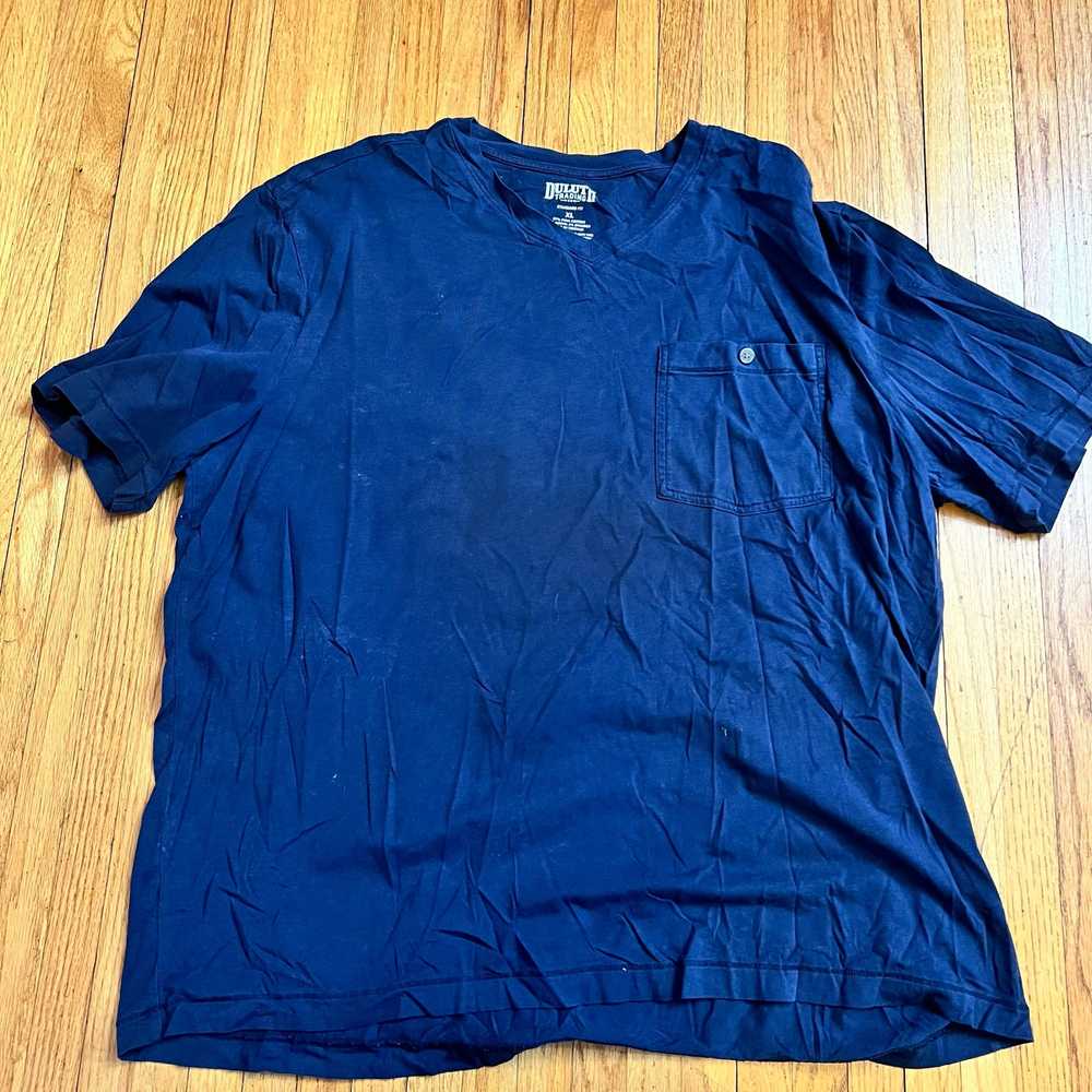 Duluth Shirt Mens XL Blue Red Workwear Pocket 2 S… - image 4