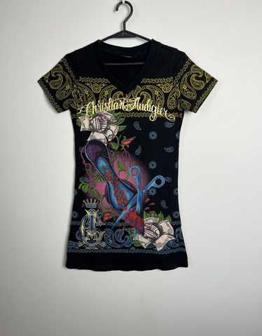 Christian Audigier × Ed Hardy Long Tshirt Christi… - image 1