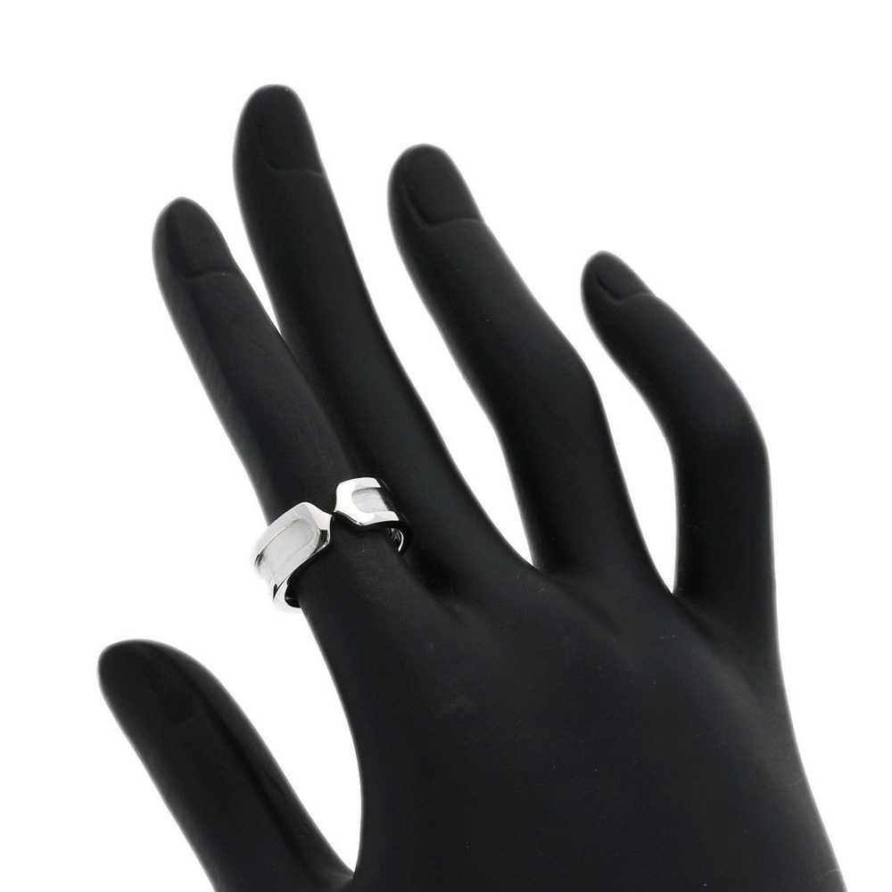 Cartier Cartier C2 Ring #49 K18 White Gold Women'… - image 7