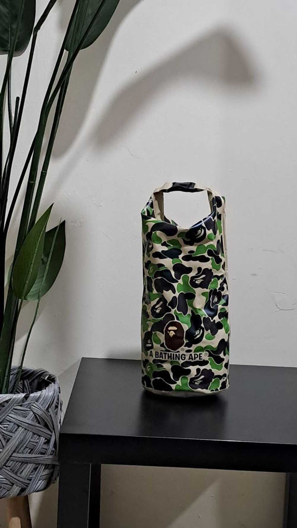 Bape A Bathing Ape Camo Waterproof Camping Bag - image 1