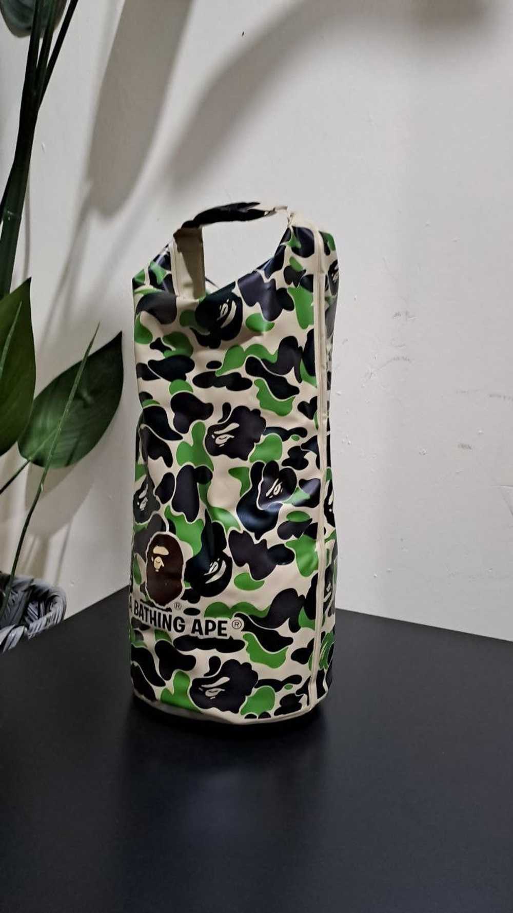 Bape A Bathing Ape Camo Waterproof Camping Bag - image 7