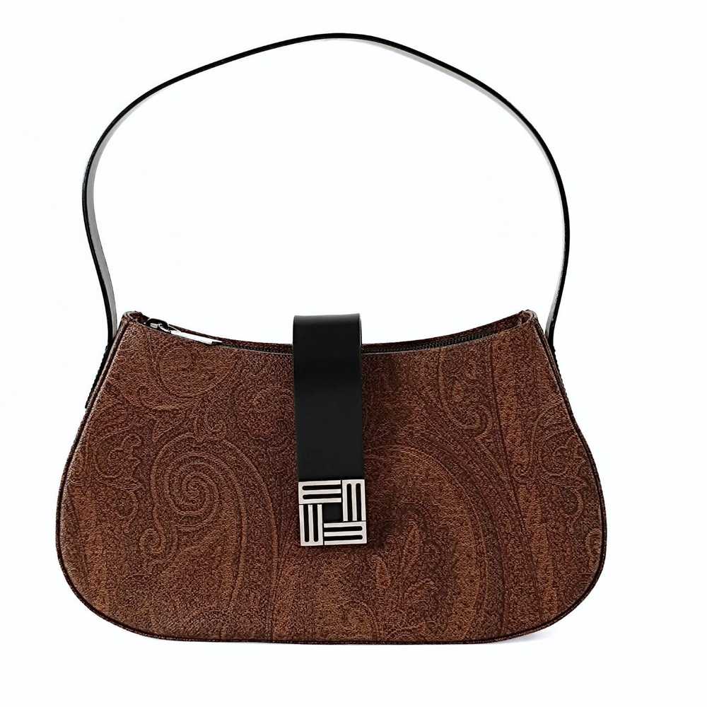 ETRO Etro Etro baguette shoulder bag in Paisley c… - image 1