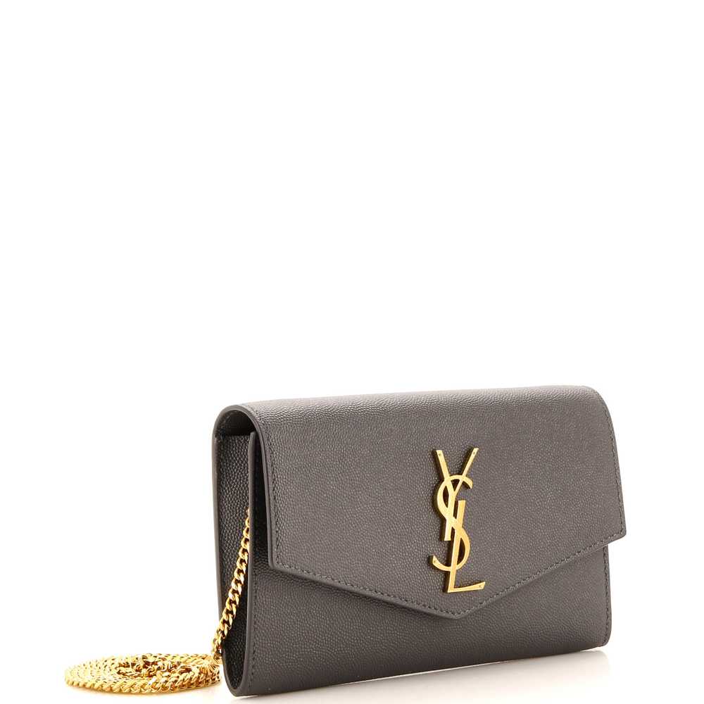 Saint Laurent Uptown Chain Wallet Leather - image 2