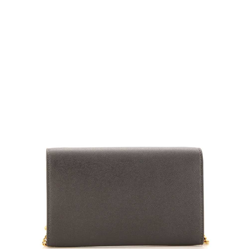 Saint Laurent Uptown Chain Wallet Leather - image 3