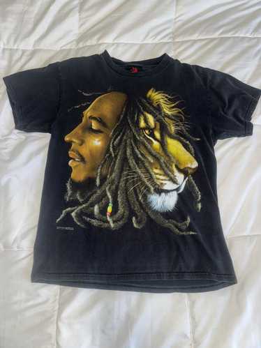 Bob Marley × Vintage Bob Marley Lion Tee Vintage