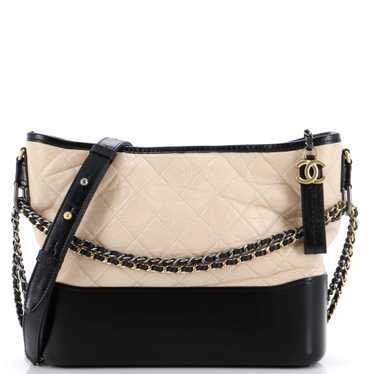 Chanel Gabrielle Hobo Quilted Aged Calfskin Medium - image 1