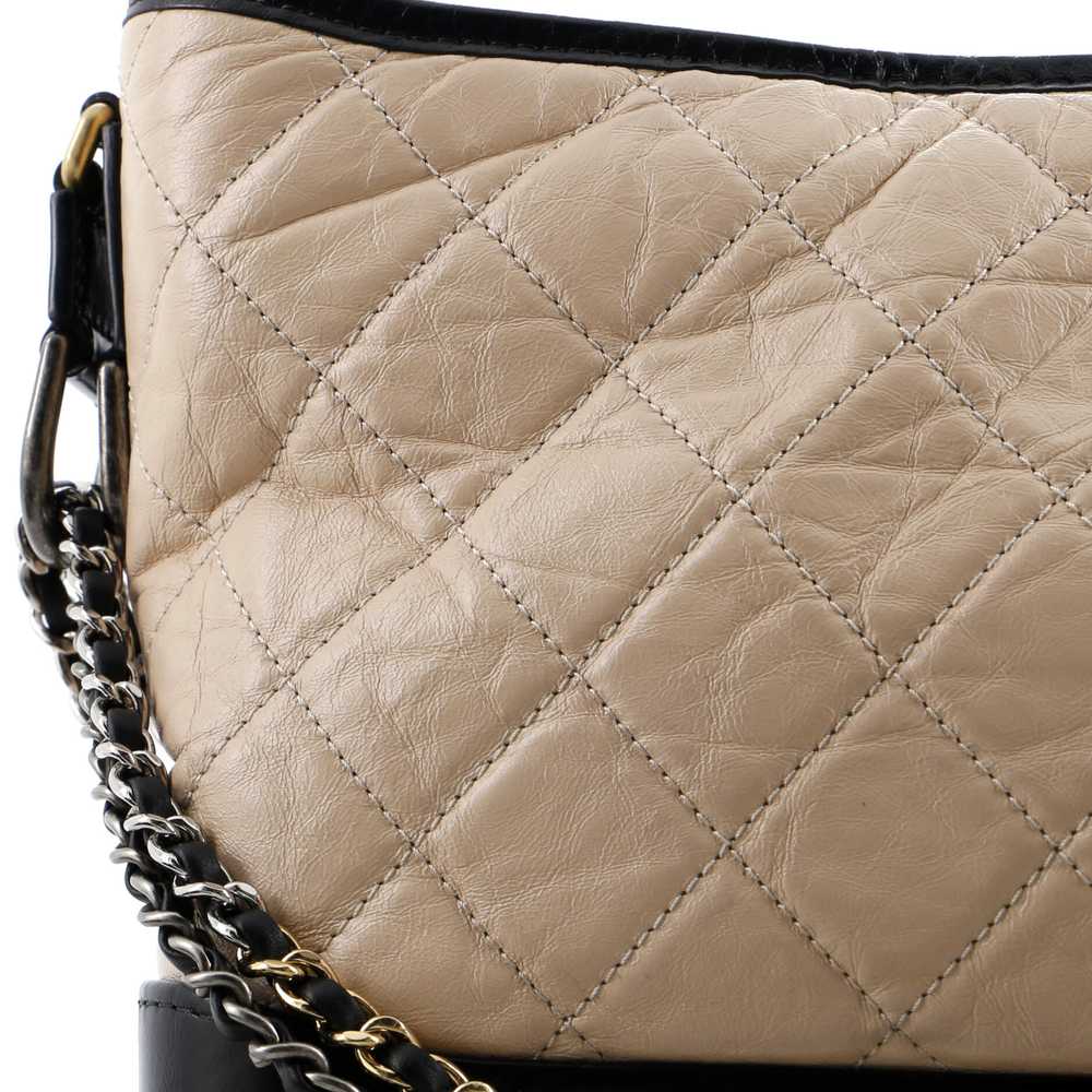 Chanel Gabrielle Hobo Quilted Aged Calfskin Medium - image 7