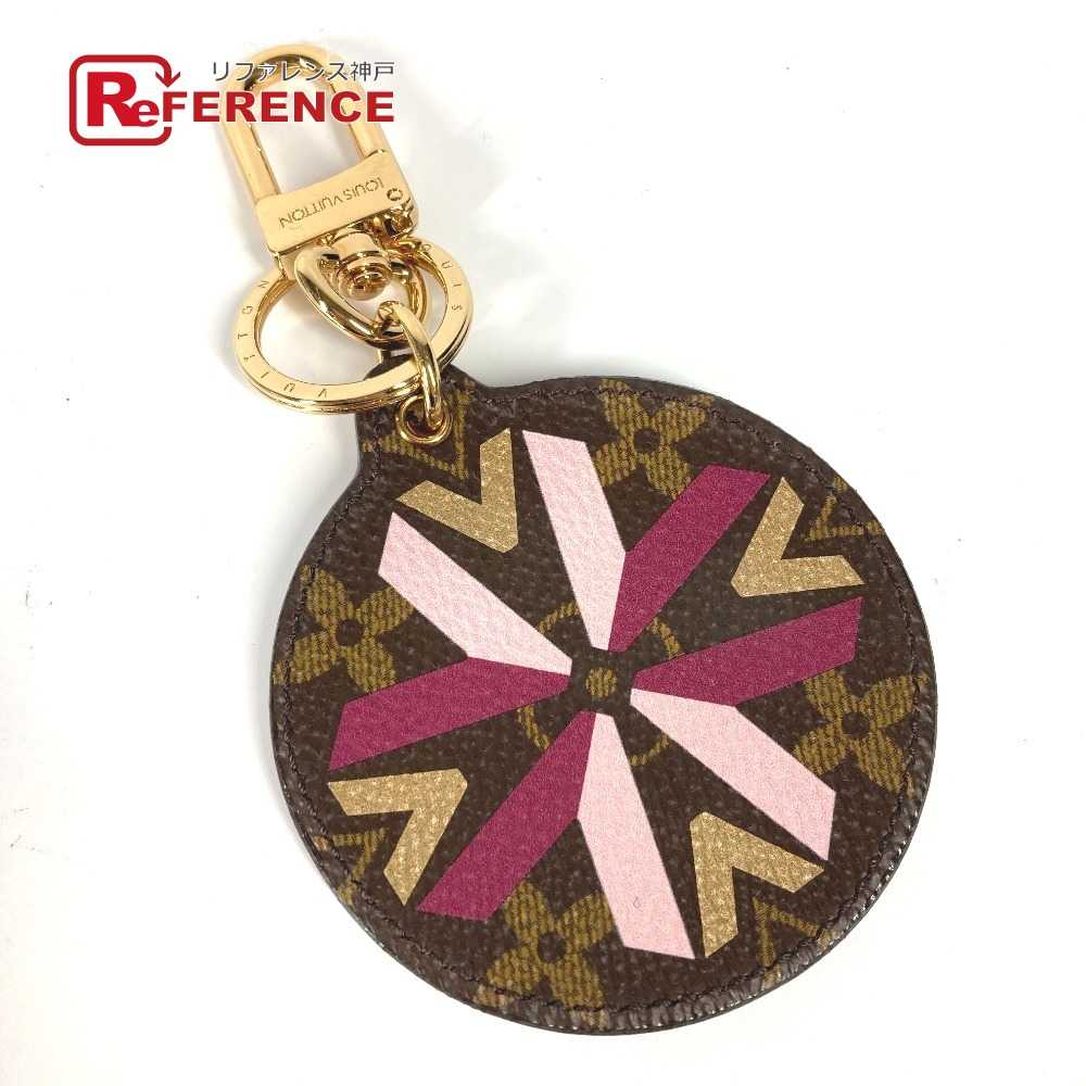 LOUIS VUITTON Monogram Illustre Bag Charm Key Rin… - image 2