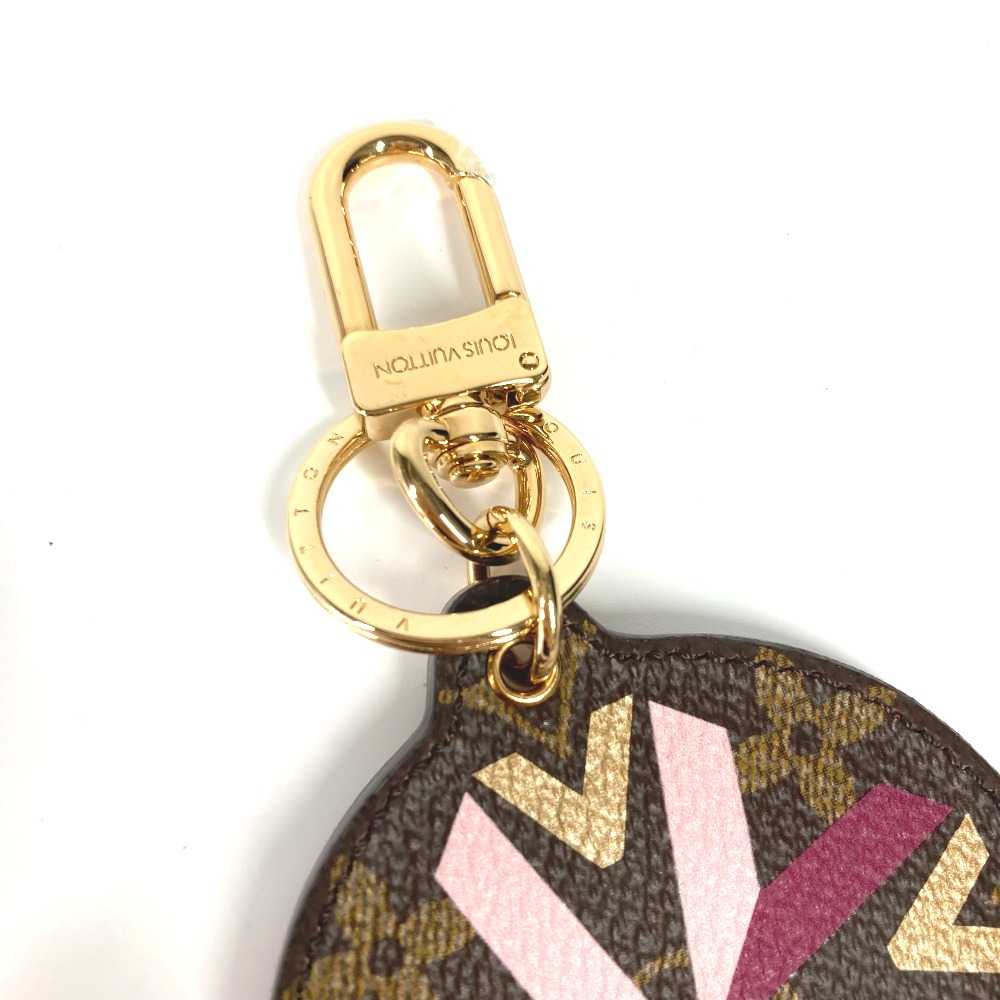 LOUIS VUITTON Monogram Illustre Bag Charm Key Rin… - image 4