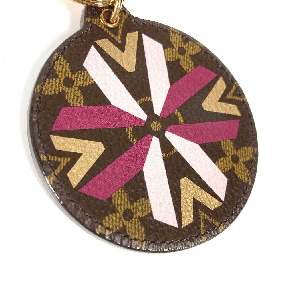 LOUIS VUITTON Monogram Illustre Bag Charm Key Rin… - image 5