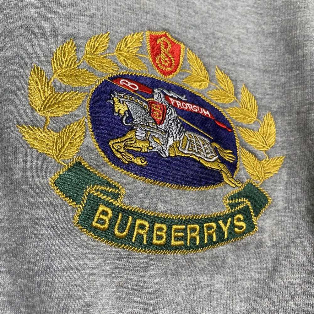 Burberry × Vintage Vintage Burberry Embroidered C… - image 3