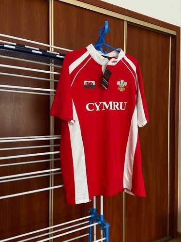 Jersey × Sportswear × Vintage Cymru Wales Manav Ru