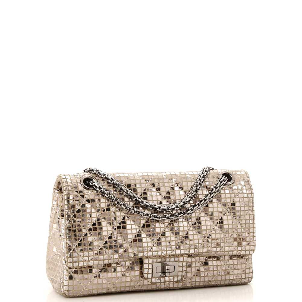 Chanel Mirror Reissue 2.55 Flap Bag Quilted Suede… - image 2