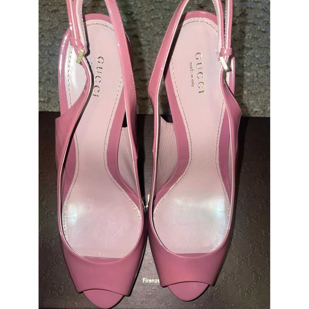 Gucci Patent leather heels - image 6