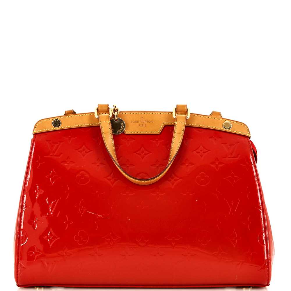 Louis Vuitton Brea Handbag Monogram Vernis MM - image 1