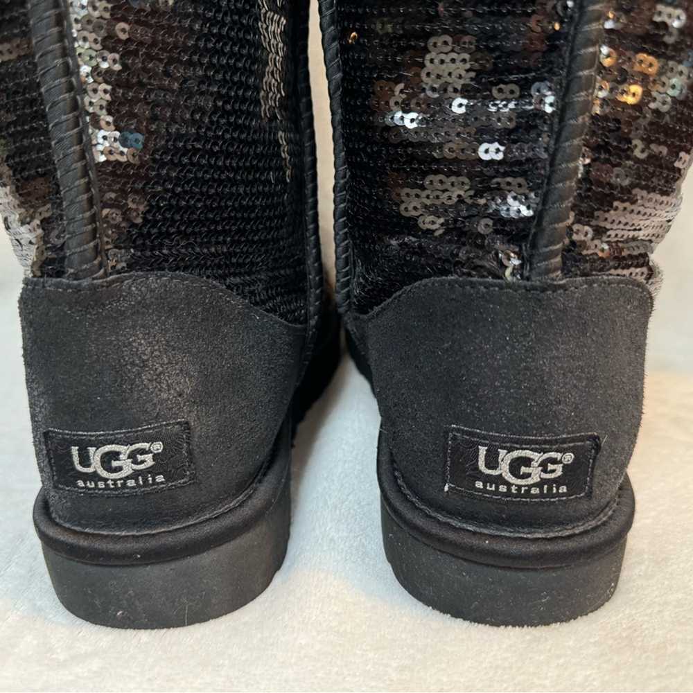 UGG Boots Black Over the Knee or Fold Down Button… - image 6