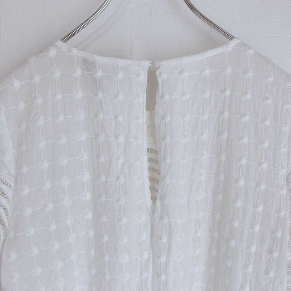 Style Stalker dress XS sheer cotton white natural. - image 4