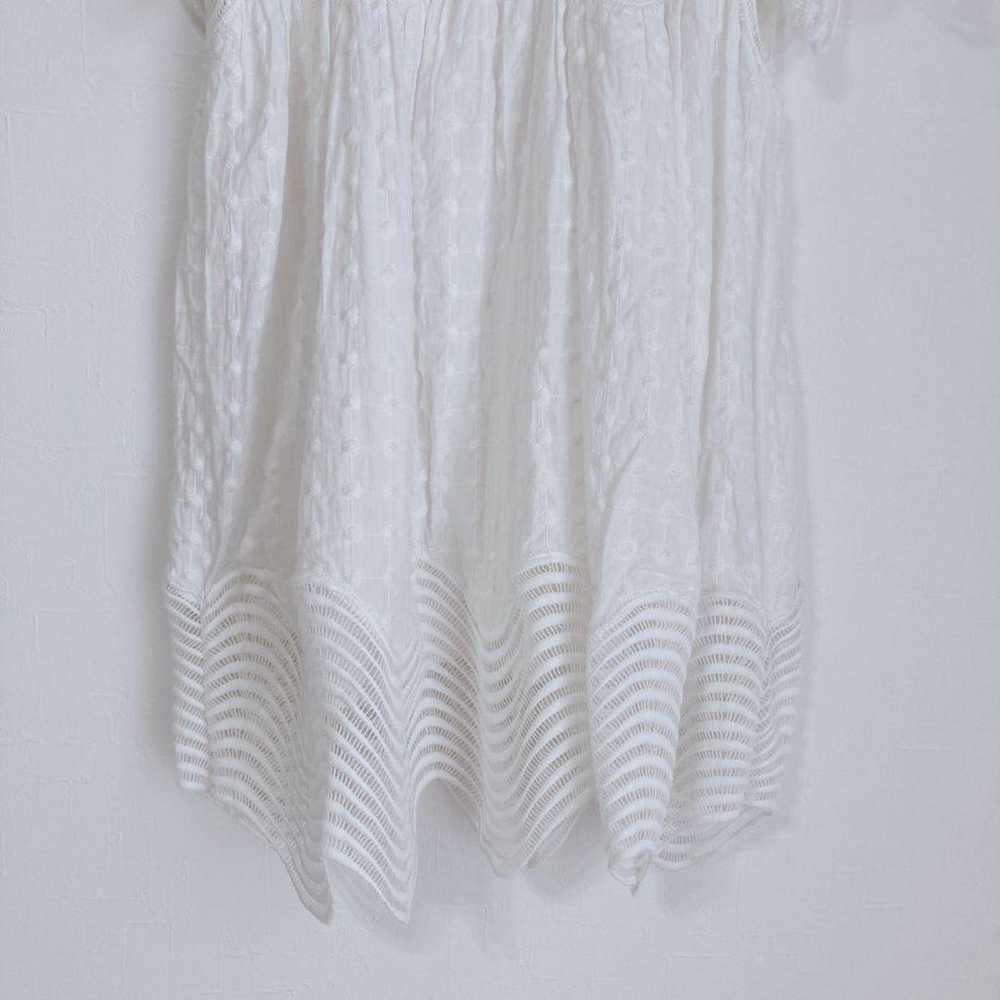 Style Stalker dress XS sheer cotton white natural. - image 5