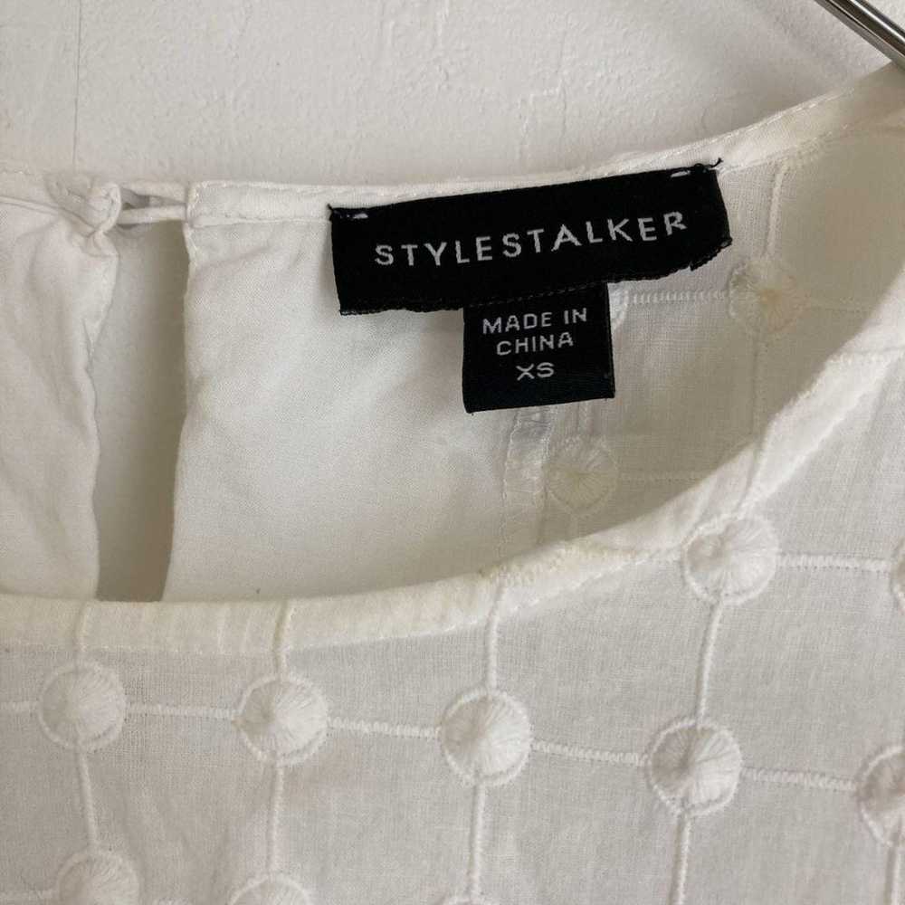 Style Stalker dress XS sheer cotton white natural. - image 6