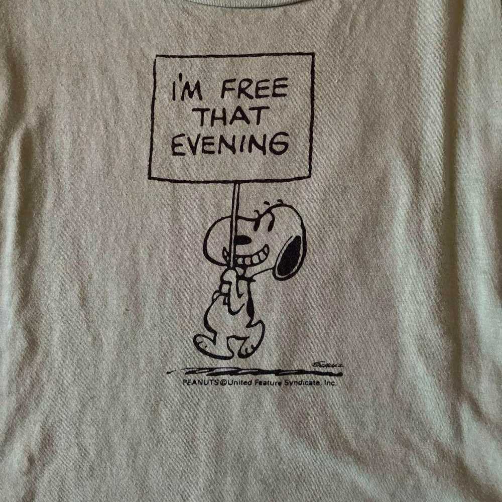 Snoopy T-shirt Vintage - image 3