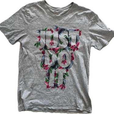 Nike Nike T-shirt JUST DO IT Running y2k - image 1