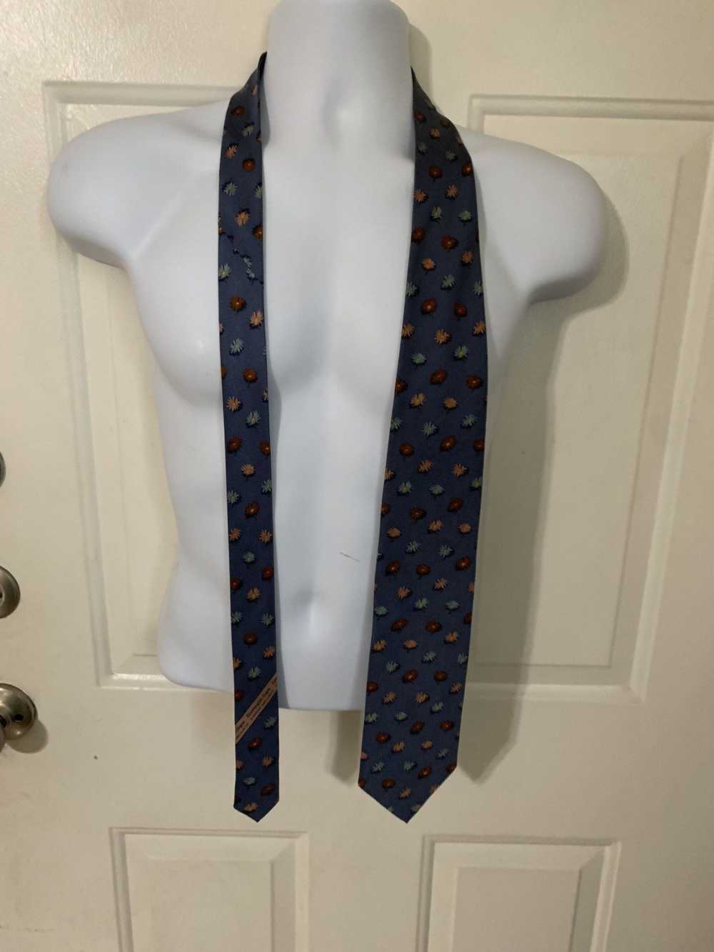 Ermenegildo Zegna Floral Silk tie - image 1