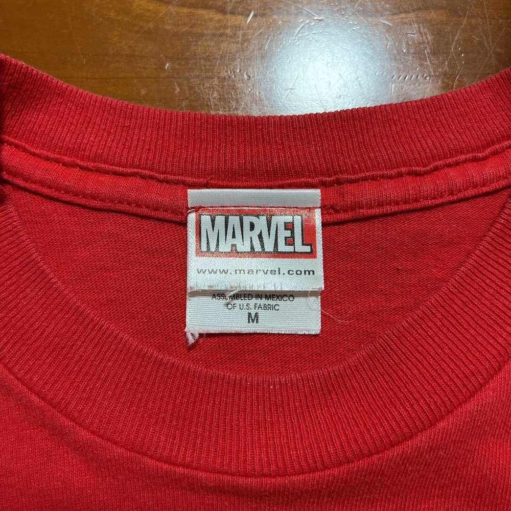 MARVEL Spider-Man T-shirt, red, Women's size M. - image 6