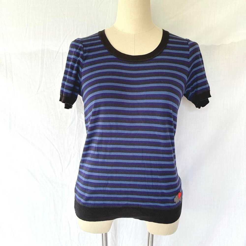 SONIA RYKIEL Striped T-shirt Cut and Sew - image 2