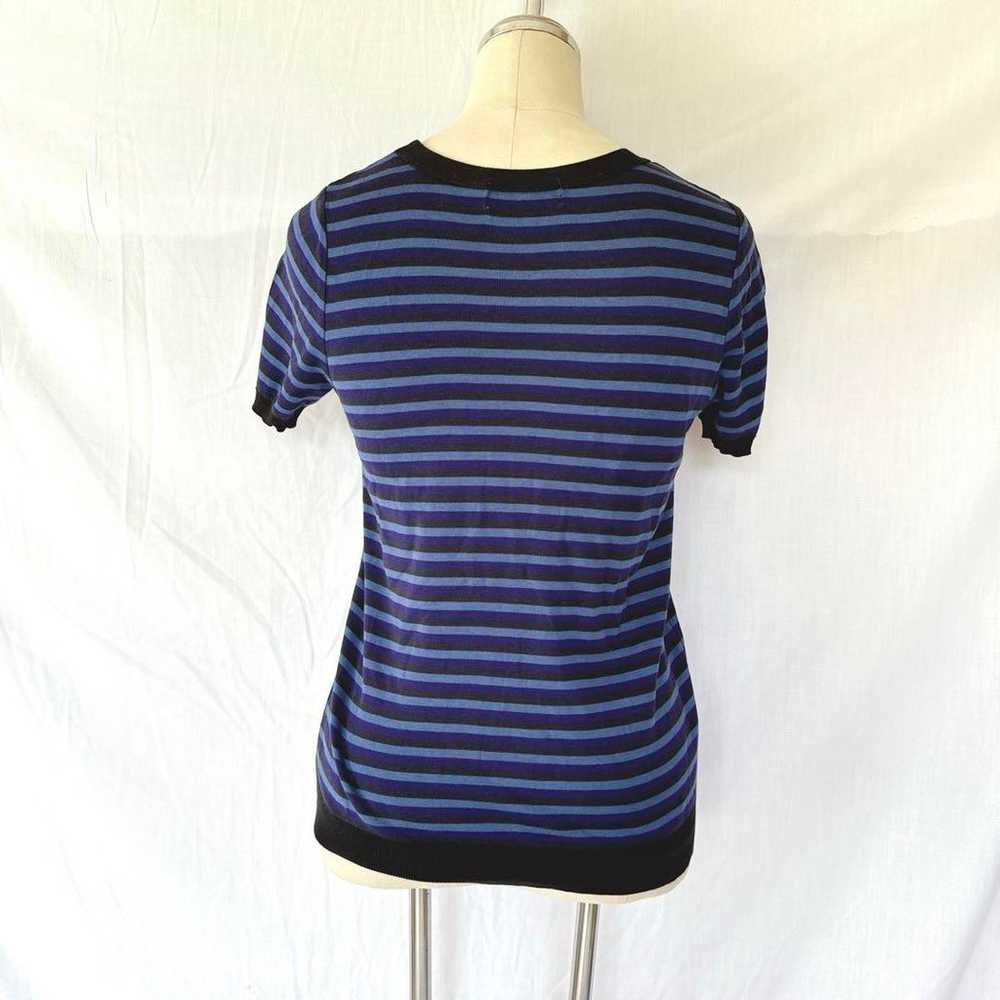 SONIA RYKIEL Striped T-shirt Cut and Sew - image 4