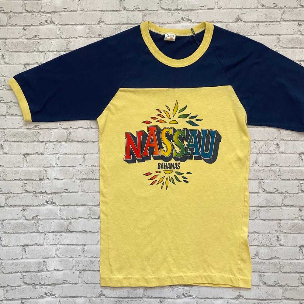 Vintage Nassau Bahamas Single Stitch Tee - image 1