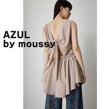 AZUL by moussy Sleeveless Blouse with Ribbon