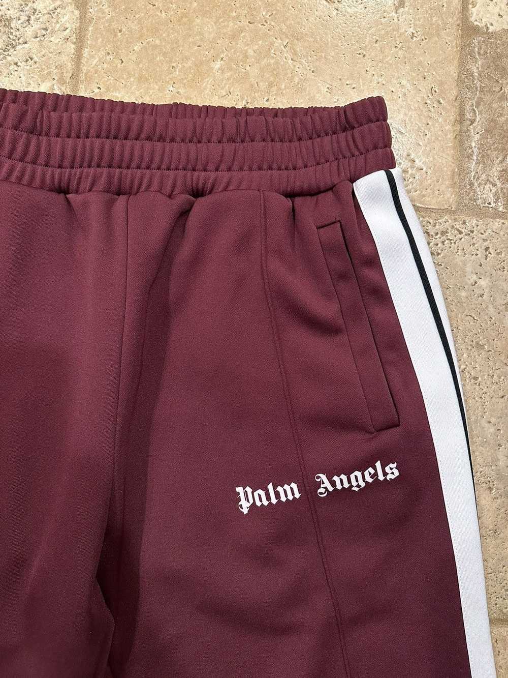 Palm Angels Palm Angels Burgandy Striped Track Pa… - image 4