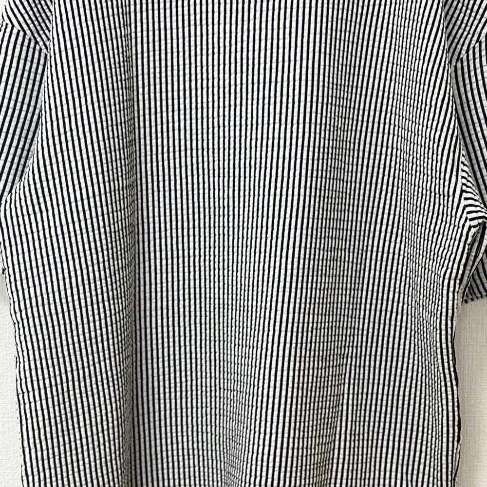 ZARA soccer stripe cut and sewn t-shirt, cotton b… - image 6