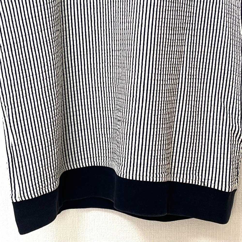 ZARA soccer stripe cut and sewn t-shirt, cotton b… - image 7