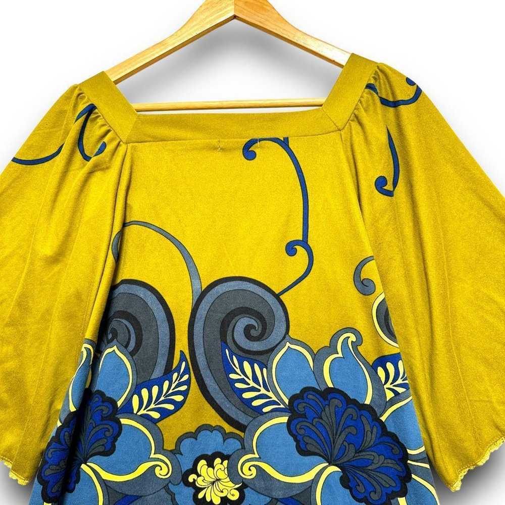 Minion Retro Floral Cute 5-minute Sleeve Tunic M … - image 8