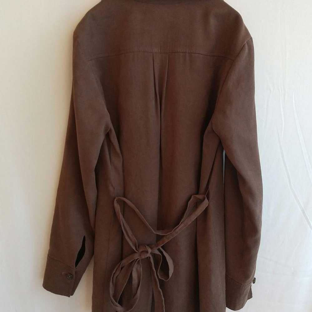 GEORGES RECH ◇ Long Shirt Long Sleeve (38) Brown … - image 12