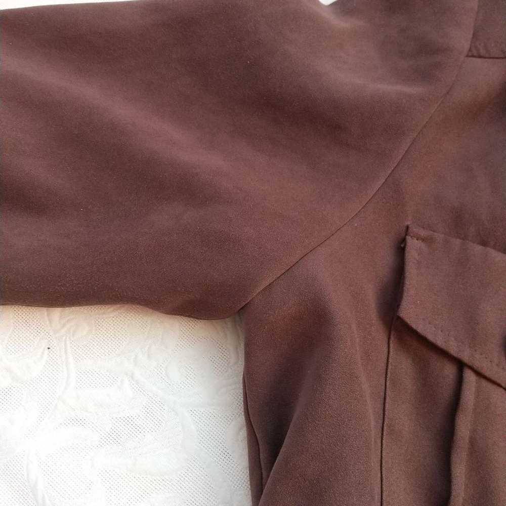 GEORGES RECH ◇ Long Shirt Long Sleeve (38) Brown … - image 6