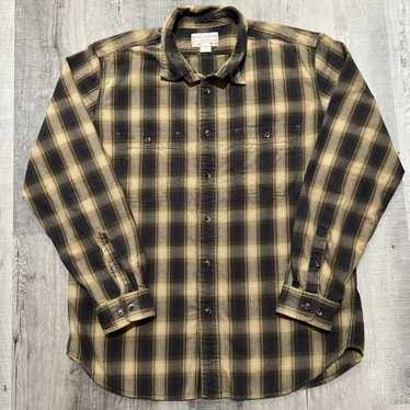 Filson C.C. Filson Cotton Shadow Plaid Beige/Brown