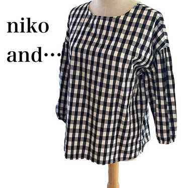 Nico And... niko and 2-way checkered blouse gingha