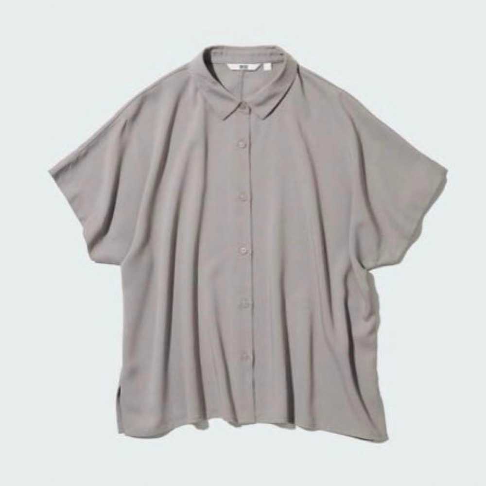 【UNIQLO】Uniqlo Women's Short Sleeve Rayon Blouse … - image 2