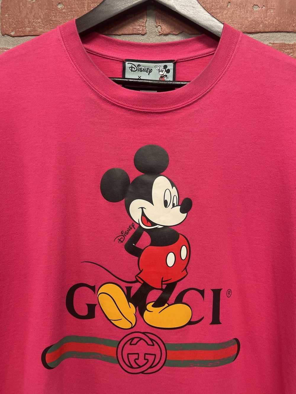 Gucci Gucci X Disney Tee Pink Size L - image 2