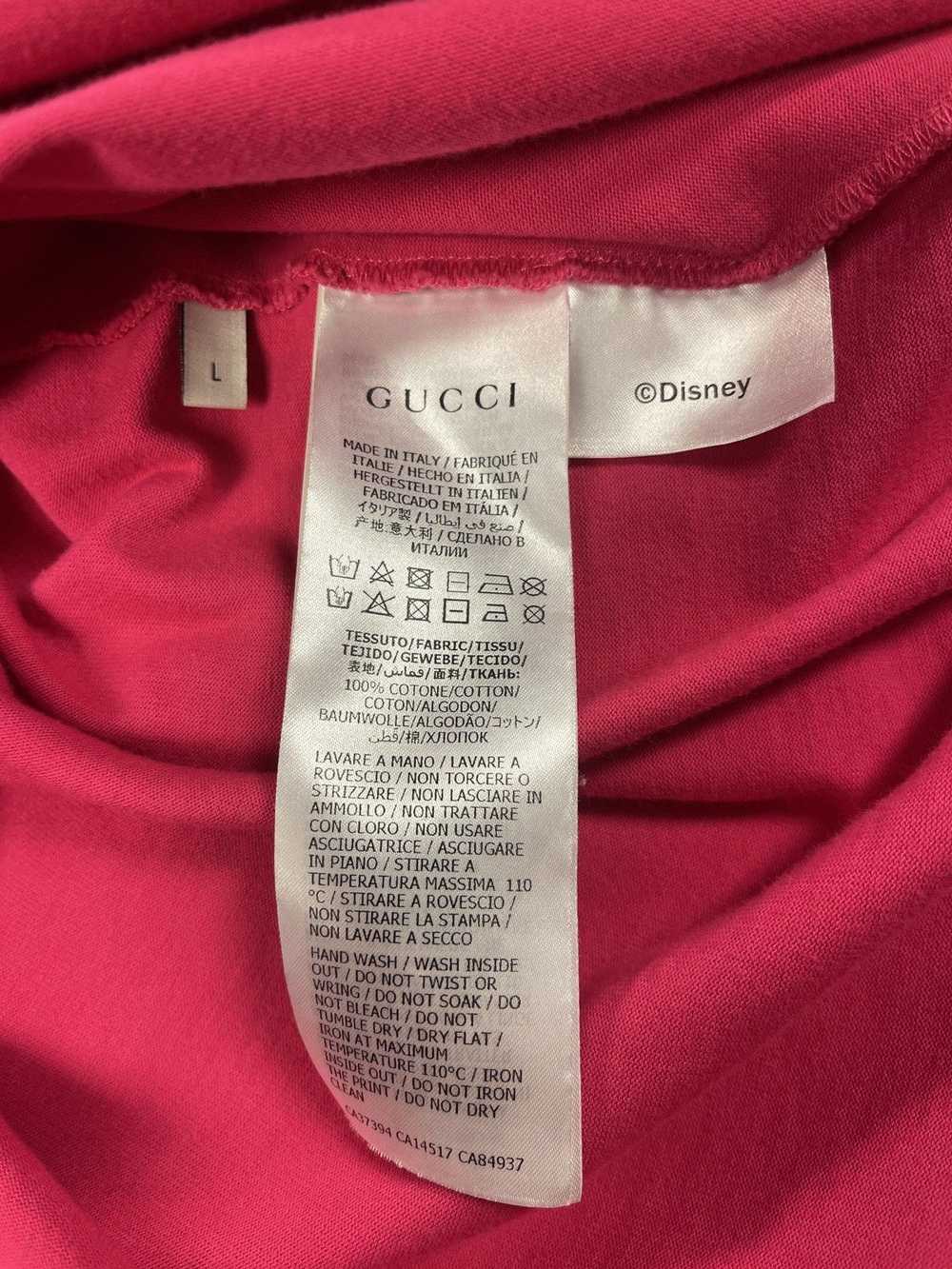 Gucci Gucci X Disney Tee Pink Size L - image 5